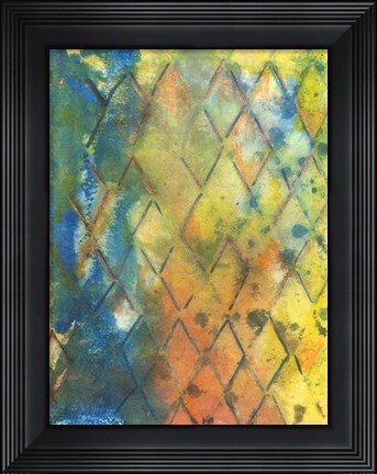 Framed Spring Lattice II Print