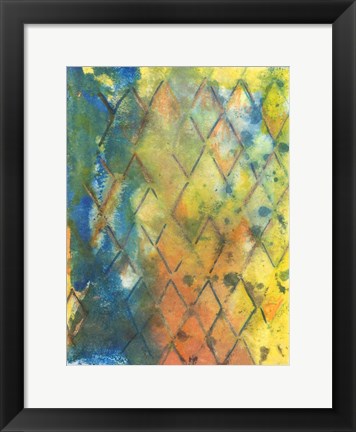 Framed Spring Lattice II Print