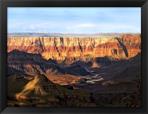 Framed Canyon View II Print