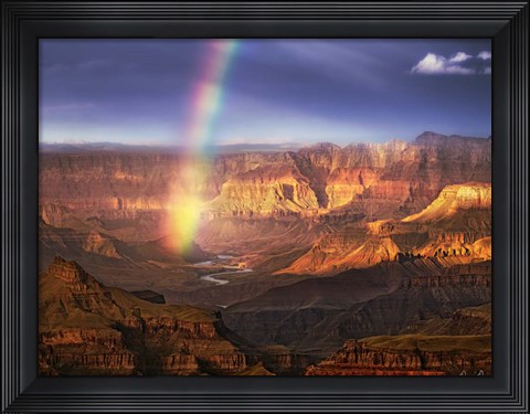 Framed Canyon View IV Print
