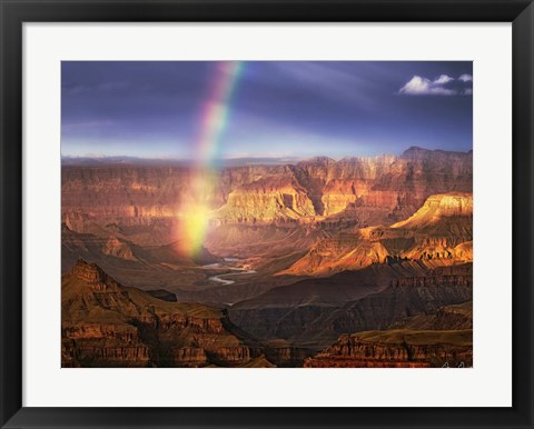 Framed Canyon View IV Print