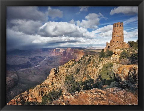 Framed Canyon View VII Print