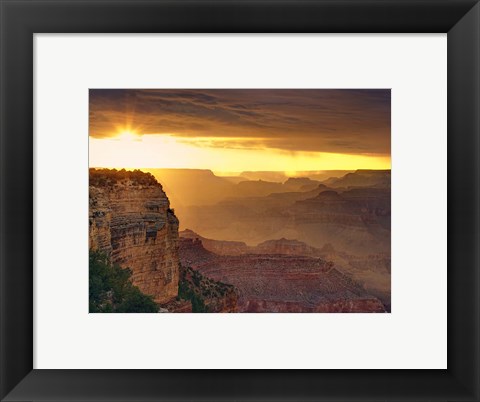 Framed Canyon View IX Print
