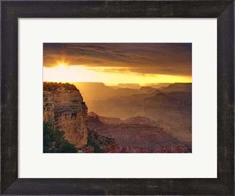 Framed Canyon View IX Print