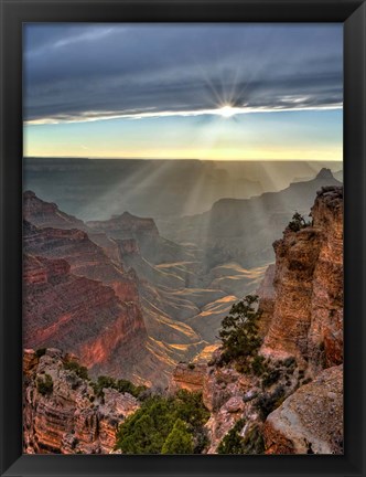 Framed Canyon View XI Print