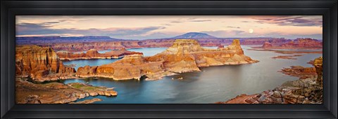 Framed Lake Canyon View III Print