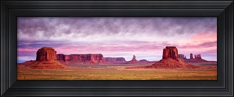Framed Pink Morning Glory V Print