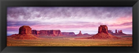 Framed Pink Morning Glory V Print