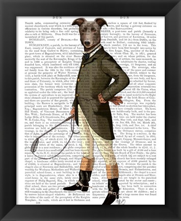 Framed Greyhound Rider Print