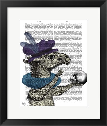 Framed Drama Llama Print