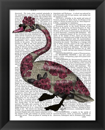 Framed Azalea Swan Print