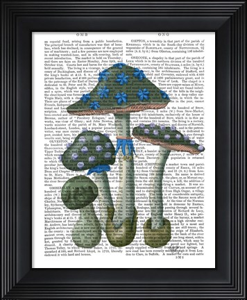 Framed Psychedelic Mushrooms 1 Print