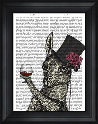 Framed Llama Lush 2 Print