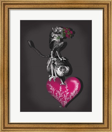 Framed We Brought You Flowers Print