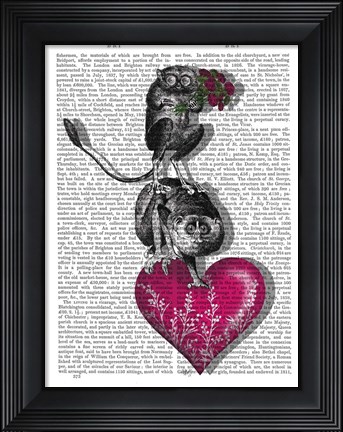Framed We Brought You Flowers Print