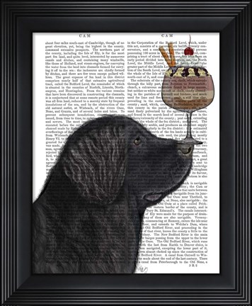 Framed Newfoundland Ice Cream Print