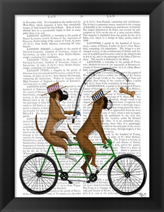 Framed Boxer Tandem Print