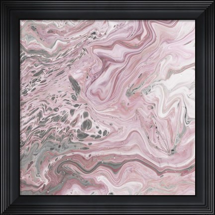 Framed Blush Minerals II Print