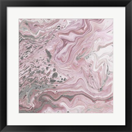 Framed Blush Minerals II Print