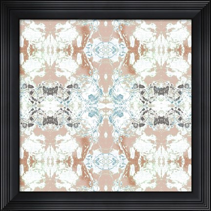 Framed Pretty Mirror III Print