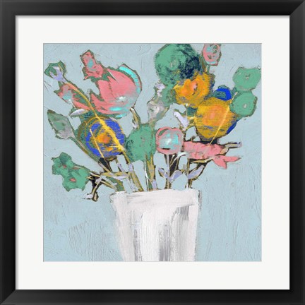 Framed Fun Bouquet I Print