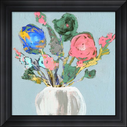 Framed Fun Bouquet II Print