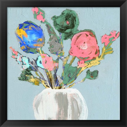 Framed Fun Bouquet II Print