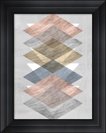 Framed Diamond Allign II Print