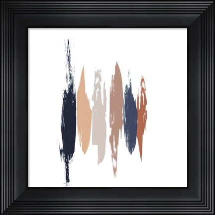 Framed Brushed I Print