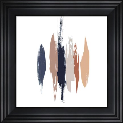 Framed Brushed II Print