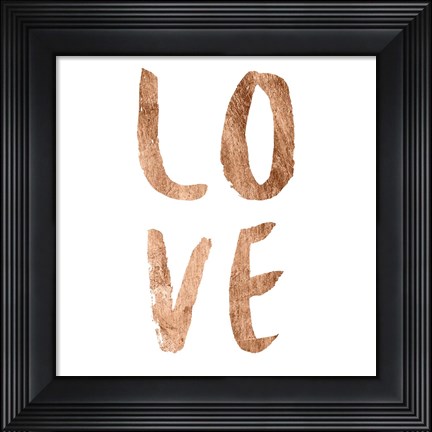 Framed Love Quotes III Print