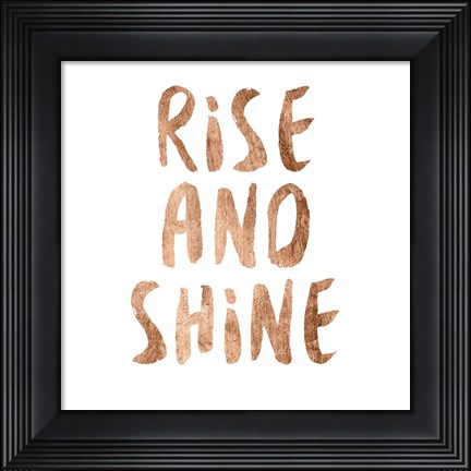 Framed Power Quotes I Print