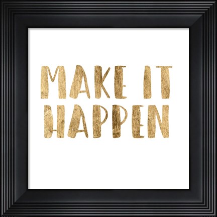 Framed Power Quotes II Print