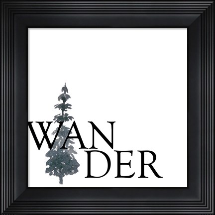 Framed Power Quotes VIII Print