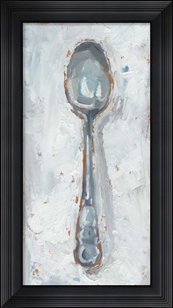 Framed Impressionist Flatware I Print