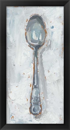 Framed Impressionist Flatware I Print