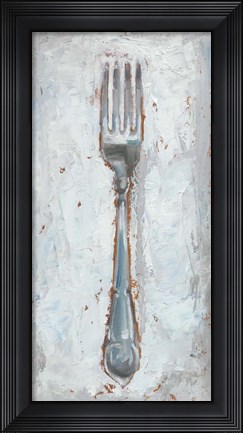 Framed Impressionist Flatware II Print