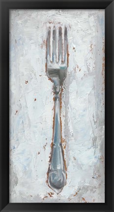 Framed Impressionist Flatware II Print