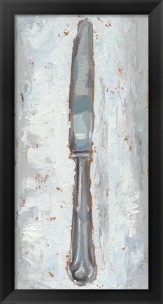 Framed Impressionist Flatware III Print