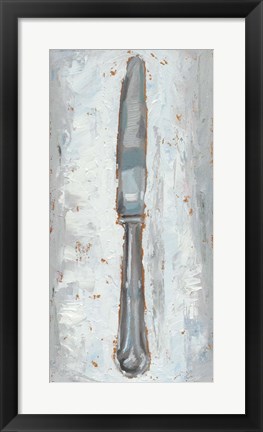 Framed Impressionist Flatware III Print