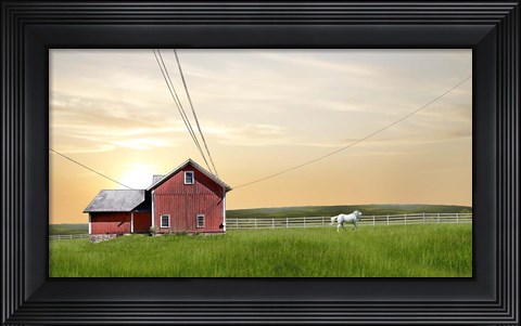 Framed Farm &amp; Country IV Print