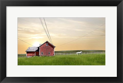 Framed Farm &amp; Country IV Print