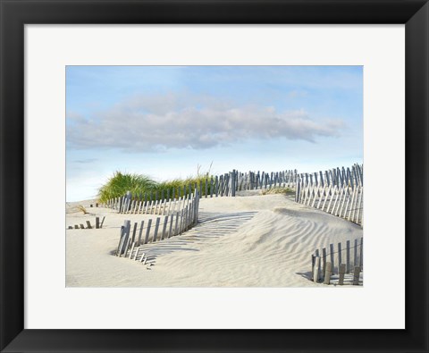 Framed Beachscape III Print