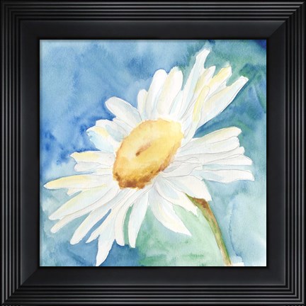 Framed Daisy Sunshine I Print