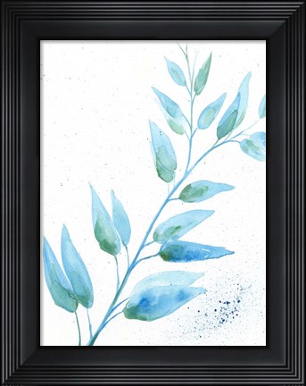 Framed Leaf Sunshine I Print