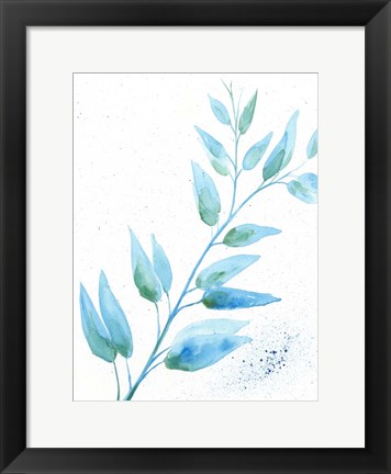 Framed Leaf Sunshine I Print