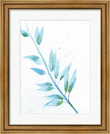 Framed Leaf Sunshine II Print