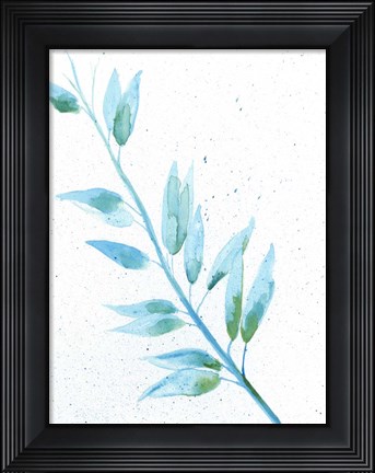 Framed Leaf Sunshine II Print