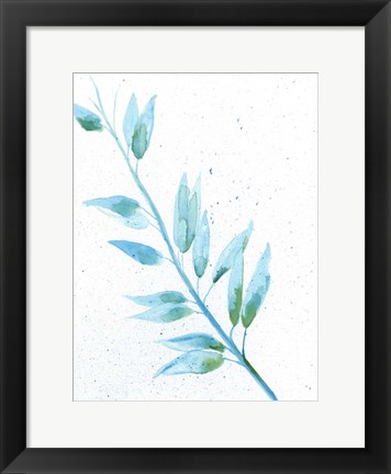 Framed Leaf Sunshine II Print