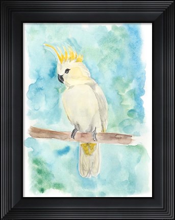 Framed Sweet Tropical Bird II Print